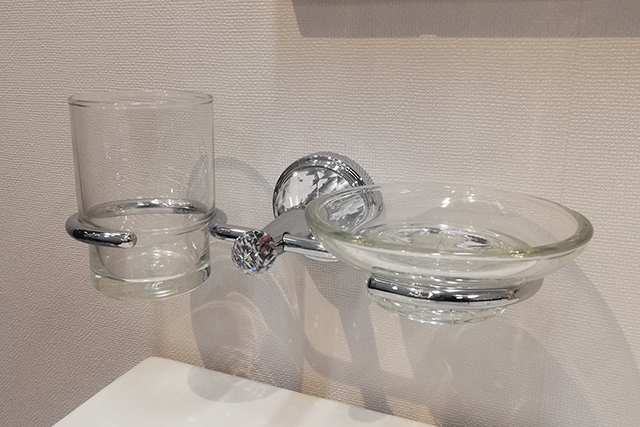 グラス&ソープホルダー,石鹸置き,D7284C